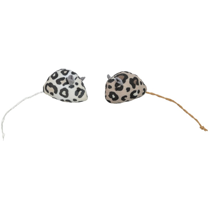 Jucarie Pentru Pisici, soarece cu Catnip, 5 cm, set 2 buc, 45384