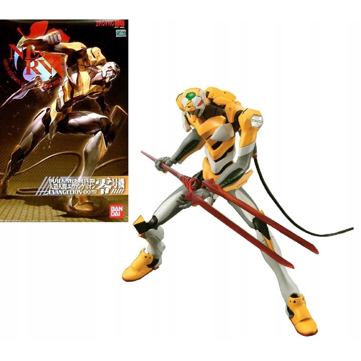 Фигурка Bandai Модел Комплект EVA-00 NGE HG-02 Многоцветен