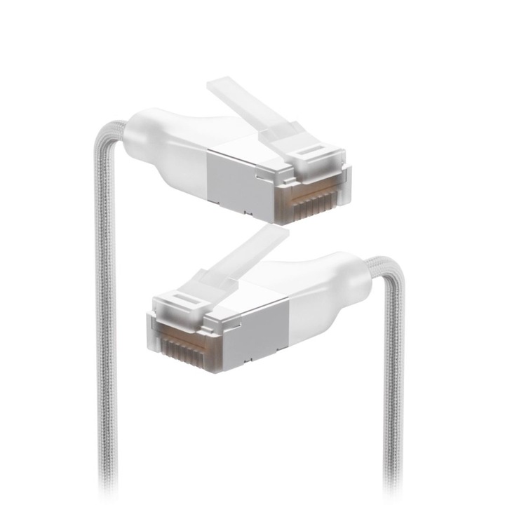 Ubiquiti Patch kábel, CAT6A, 0, 3m, fehér