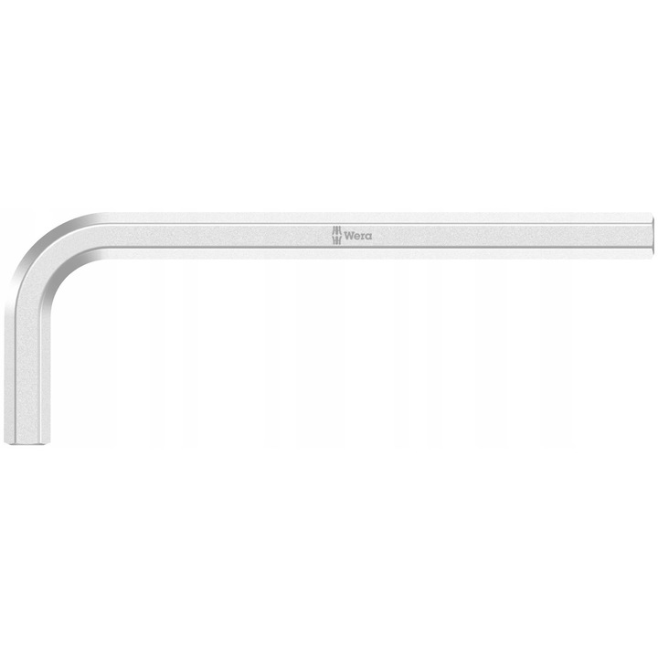 Cheie imbus hexagonal 14mm Wera, cromata, profil Hex-Plus, lungime 140mm