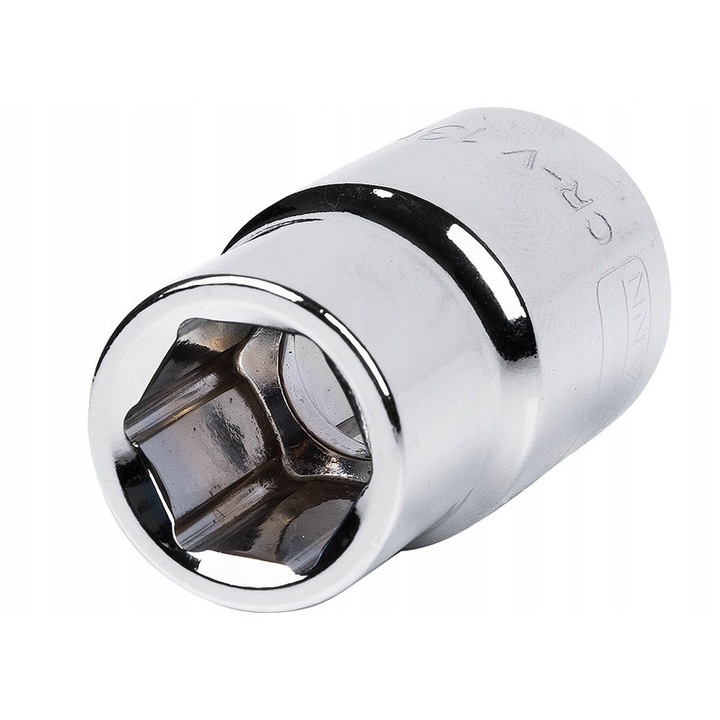Cheie tubulară RICHMANN 3/8", 11mm, otel CR-V, hexagonal, finisaj cromat