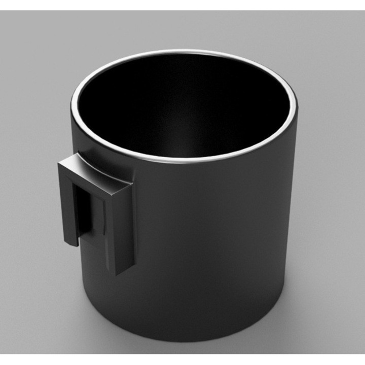 Suport pahare auto Dual Stax, 3D, negru mat, set pentru Dacia Duster/Bigster