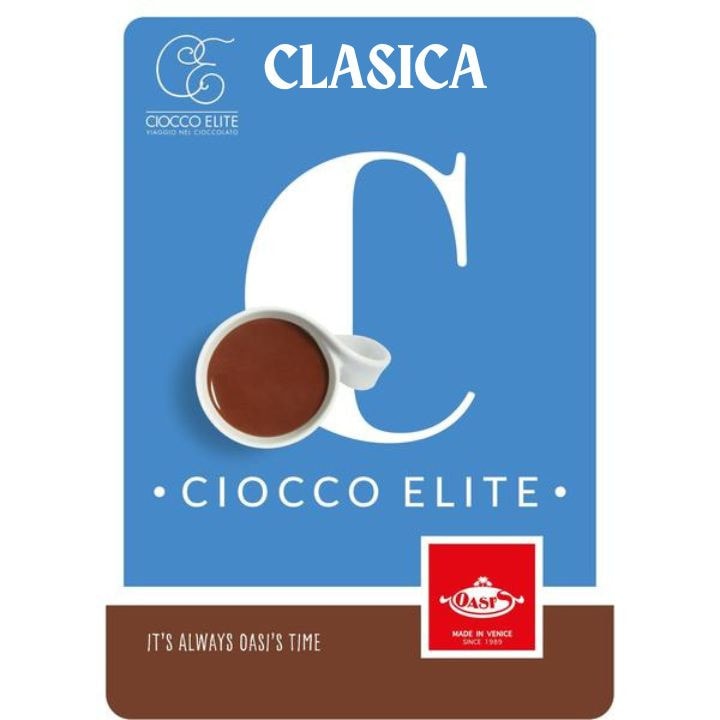 Ciocolată caldă Clasica, Ciocco Elite, set 35 plicuri, 30g, fără gluten