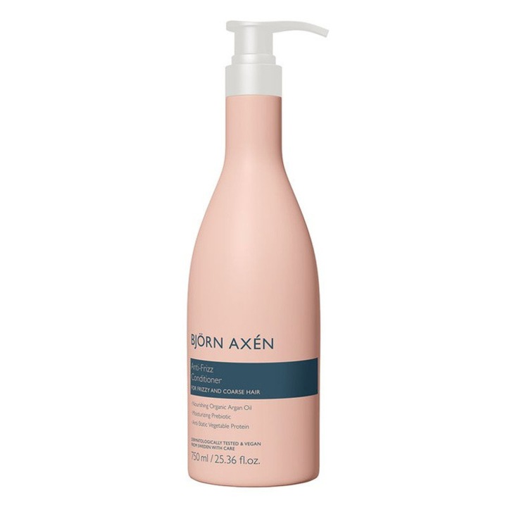 Bjorn Axen Anti-Frizz balzsam 750 ml, rakoncátlan hajra, argánolajjal, hidratáló, családi kiszerelés