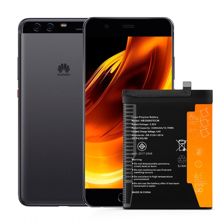 Baterie HB356687ECW pentru Huawei Mate 10 Lite, Honor 7X, P30 Lite, Nova 3i, Mate SE, 3340 mAh, NOWACELL