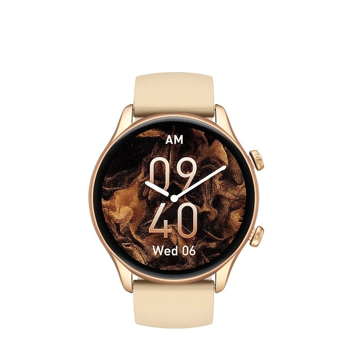 Smartwatch Zeblaze Btalk 3 Plus, 1.39" HD, apeluri Bluetooth, monitorizare HR și SpO2, unisex, 45.5x45.5x12.1mm, greutate 38g