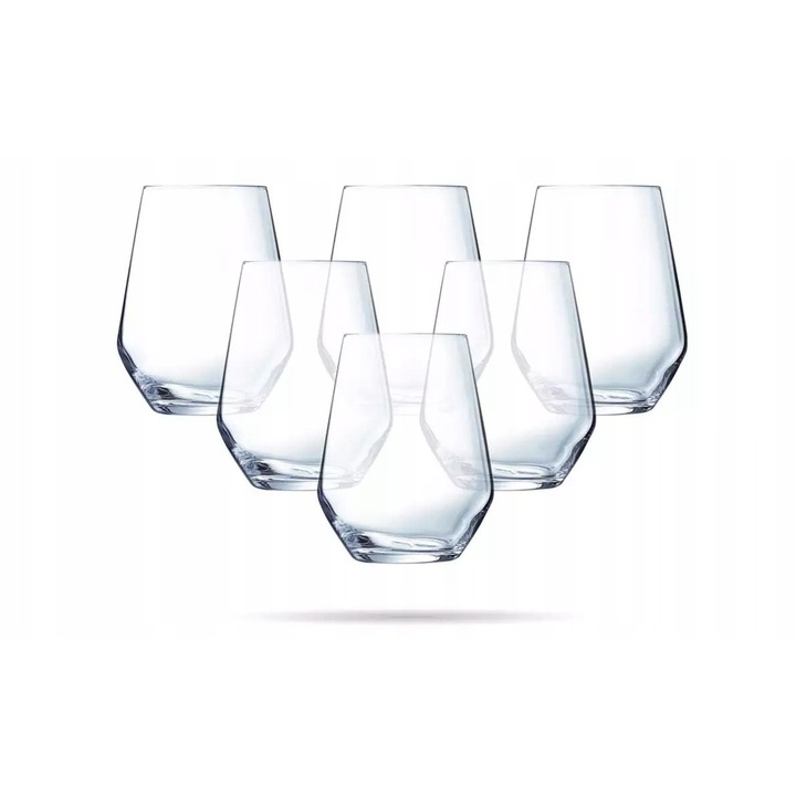 Комплект 6 чаши Arcoroc Vina Juliette 400ml, 88x110mm, устойчиво стъкло
