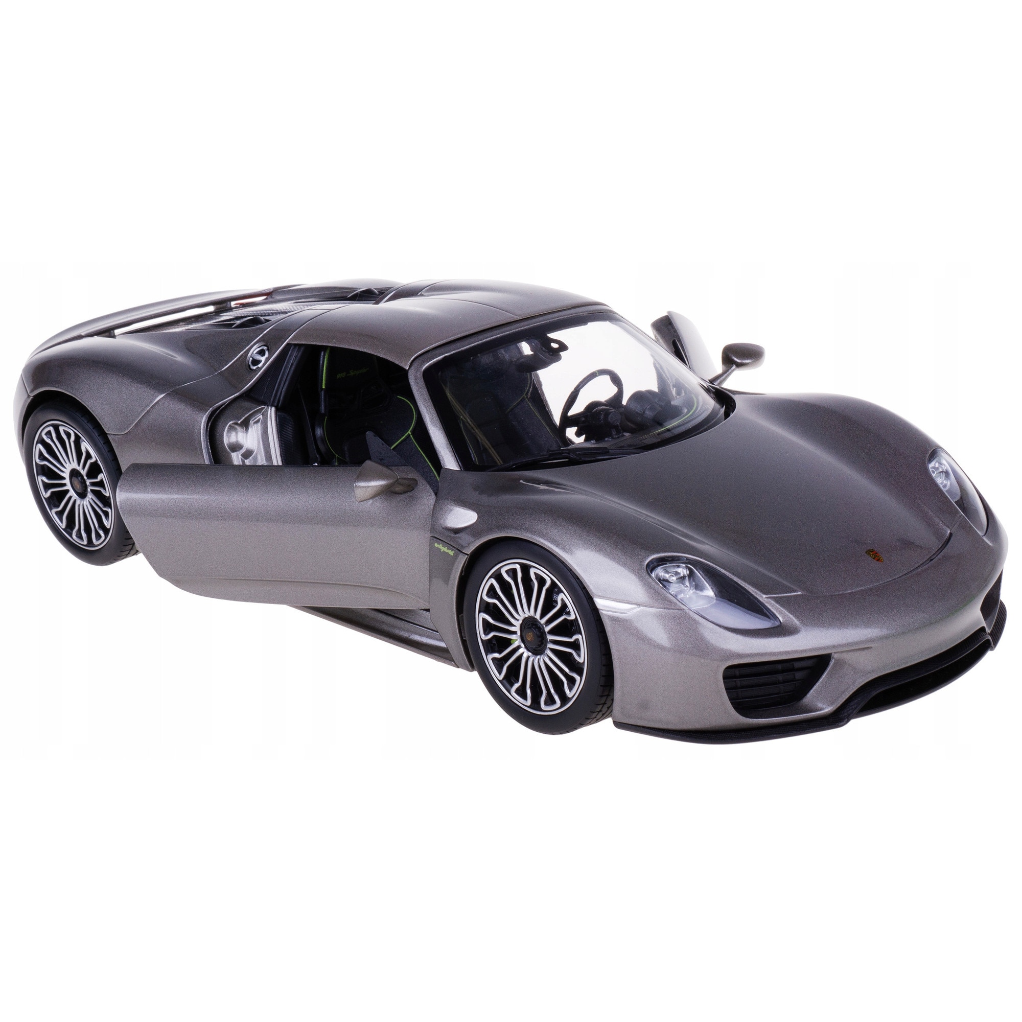 Mașină Promoțională Porsche 918 Spyder, Welly, 1:18, Metalic