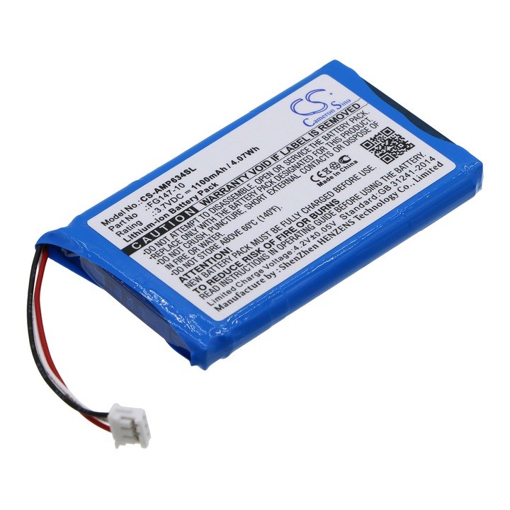 Baterie TECHTEK CS-AMP634SL Li-ion 1100mAh