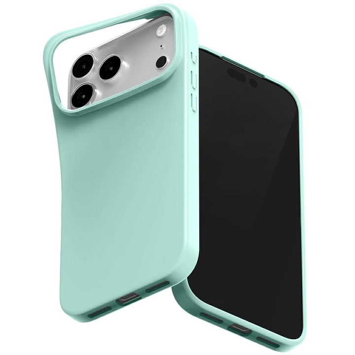 Carcasa Mercury Soft compatibila cu iPhone 17 Pro Max, Mint