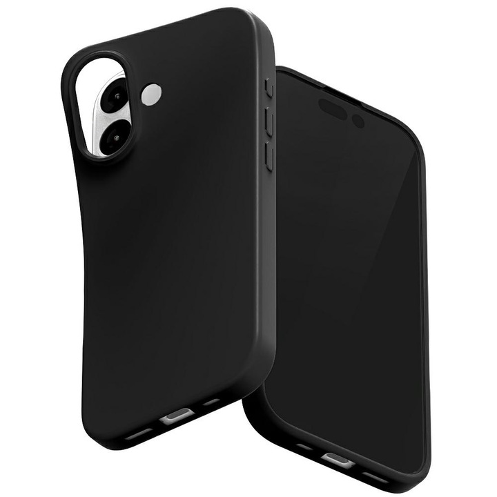 Carcasa Mercury Soft compatibila cu iPhone 17, Negru