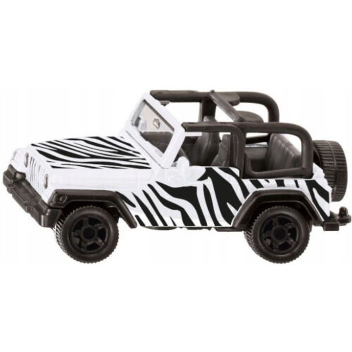 Játékautó, Siku, Jeep Wrangler Safari, Szürke, Kézi vezérlés, 3 év