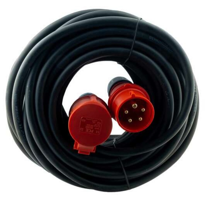 Prelungitor Trifazat 3-Faze 20m, 5x2.5mm, IP44 H07RN-F