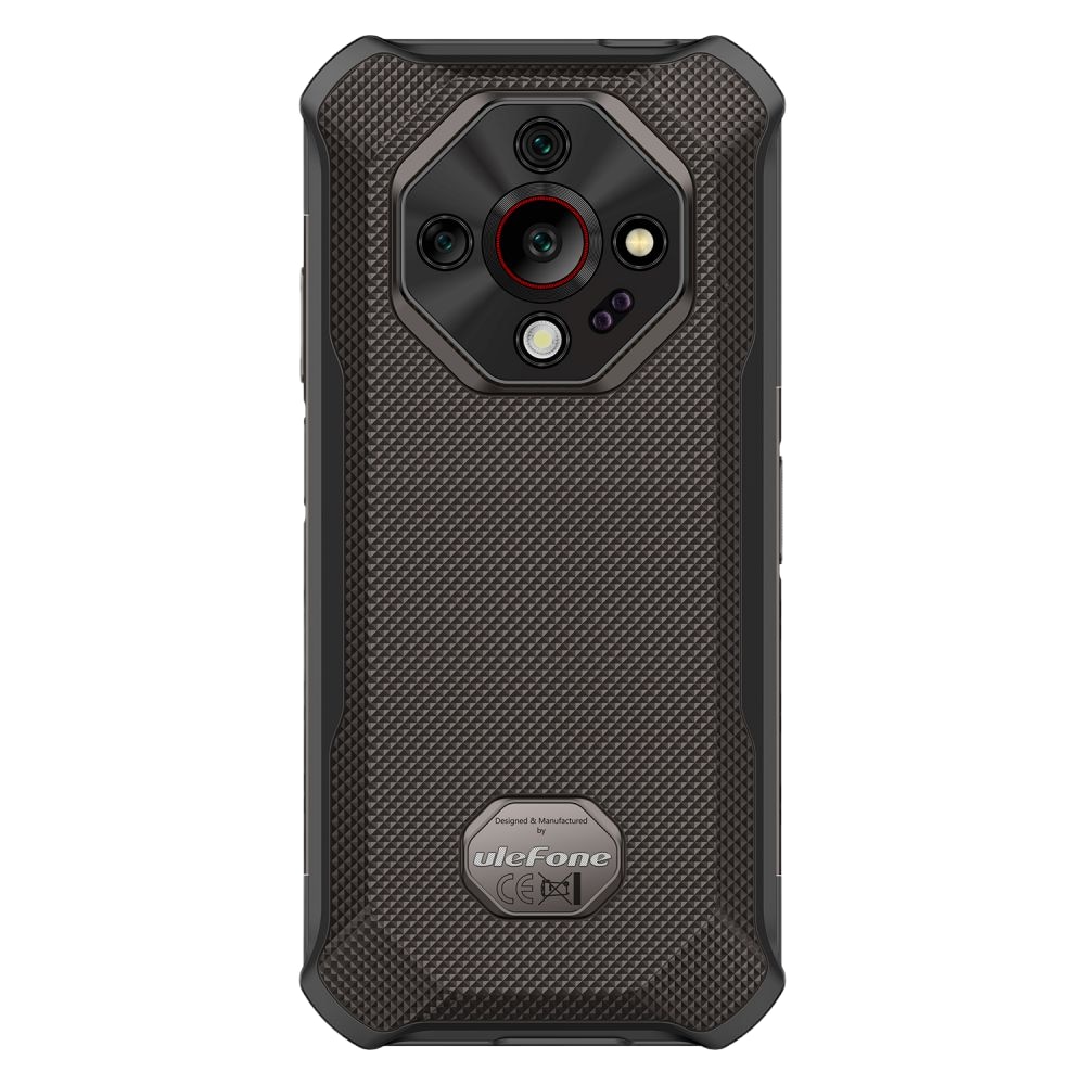 Telefon mobil Ulefone Armor X16, Dual SIM, 4G, Helio G91, 6.56-inch 90Hz IPS, 12GB RAM / 128GB, NFC, 10360mAh, IP68/IP69K, Android 15, Wasteland Shadow