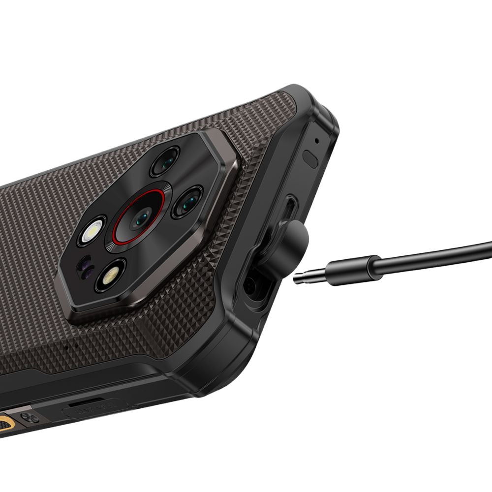 Telefon mobil Ulefone Armor X16, Dual SIM, 4G, Helio G91, 6.56-inch 90Hz IPS, 12GB RAM / 128GB, NFC, 10360mAh, IP68/IP69K, Android 15, Wasteland Shadow