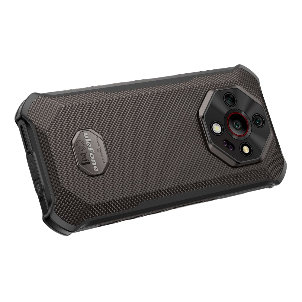 Telefon mobil Ulefone Armor X16, Dual SIM, 4G, Helio G91, 6.56-inch 90Hz IPS, 12GB RAM / 128GB, NFC, 10360mAh, IP68/IP69K, Android 15, Wasteland Shadow