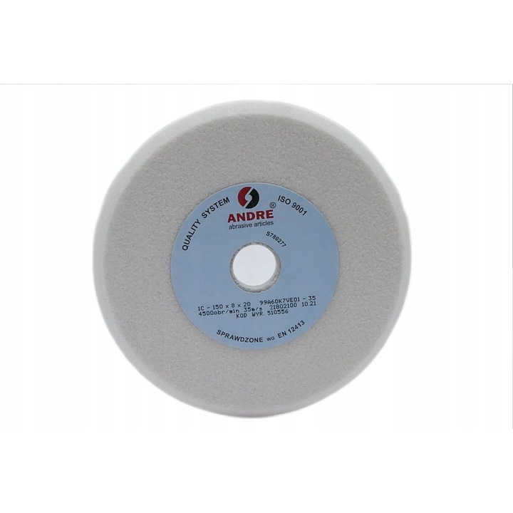 Piatra de slefuit plata profilata 1C - 150x8x20mm, 99A 60K