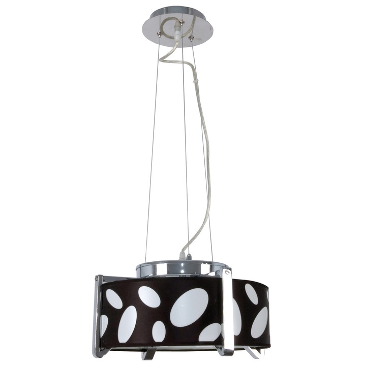 Lampa suspendata Kamela 2-610L, stil scandinav, 3 prize E27