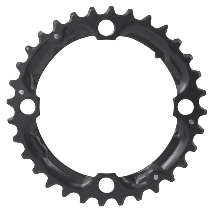 Placa pedalier Force 32T 10v Cr-Mo neagra