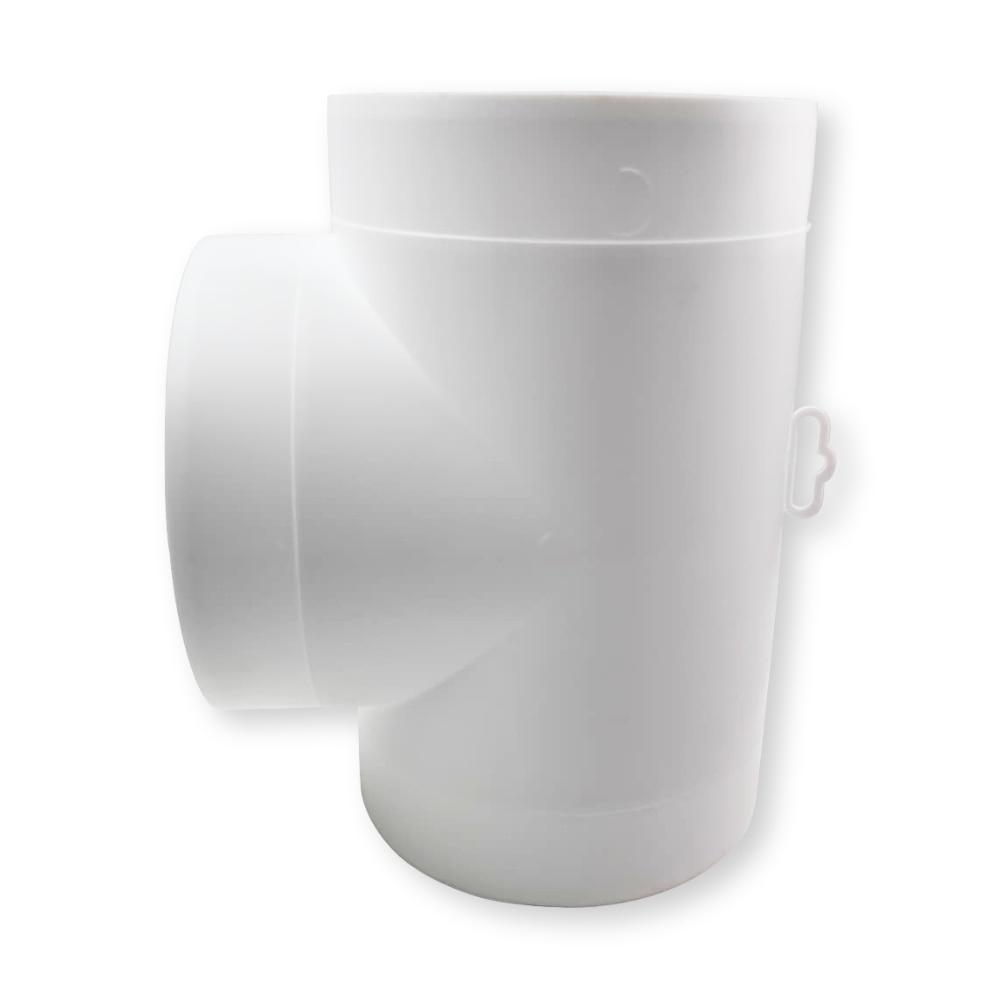 Pvc D150 Teu circular PVC, D 150, 3 racorduri, rezistent la temperaturi extreme ...
