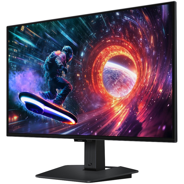 Монитор Gaming Samsung Odyssey OLED G5 G50SF, 27", QHD (2560X1440) 180Hz, 0.03ms(GTG), HDR10, Съвместим с G-Sync, Черен