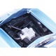 Automacheta 1963 Chevrolet Corvette Welly 1:24, kék, 18,3x7,3x5,2cm