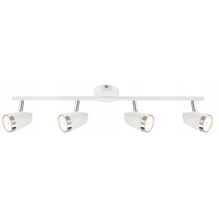 Спот Candellux Blanca, 4x4W LED 3200K, Бял