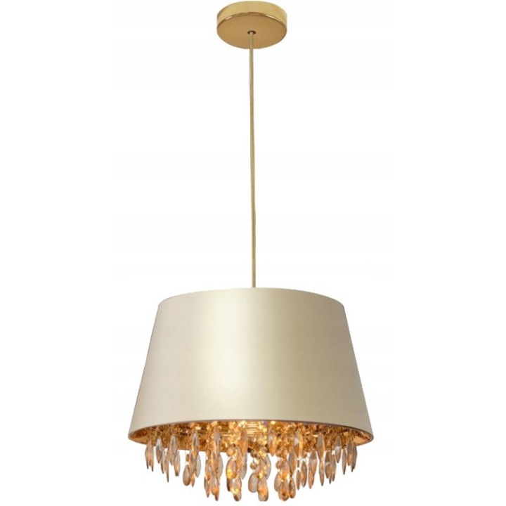 Lampa suspendată NESTO, E27, 40W, crem, diametru 30cm