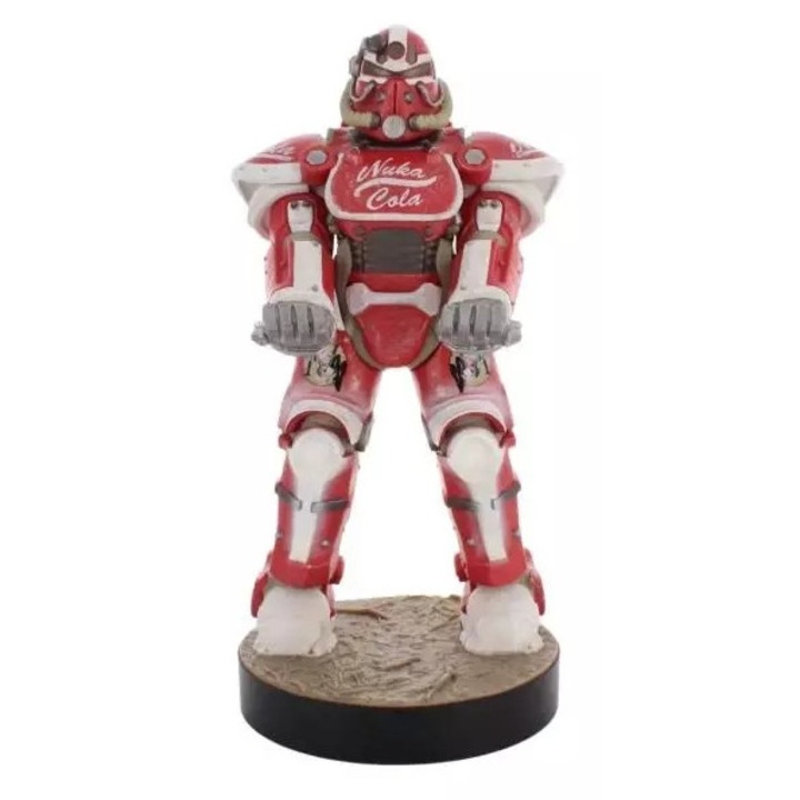 Suport telefon/controller Fallout Nuka Cola Power Armor 20cm, Exquisite Gaming, rosu-alb, pentru baieti