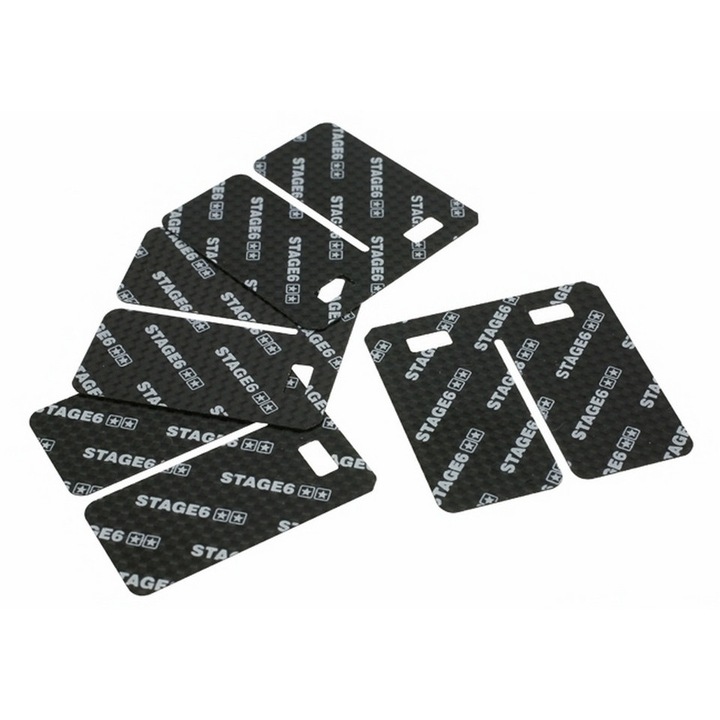 Lamele de membrana pentru supapa ,Stage6 VForce3, 0.35mm, carbon, set