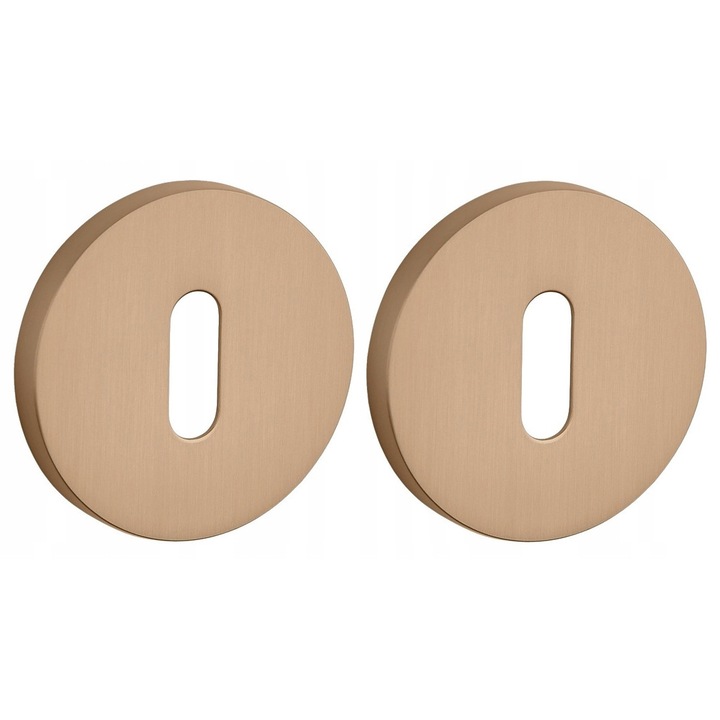 Rozeta Usa Slim Rotunda, Nuc Deschis, 7mm STILE