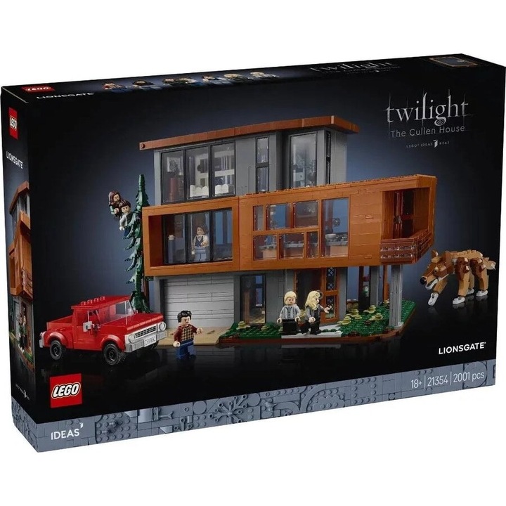 Set de construcție LEGO Ideas Casa lui Cullen, Amurg, 2001 piese