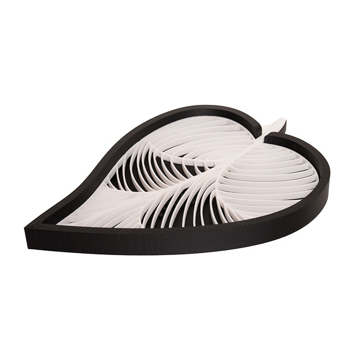 Sapuniera Savonia Realizata la Imprimanta 3D - Zen Negru, 11.4 x 14.3 x 13.1 cm