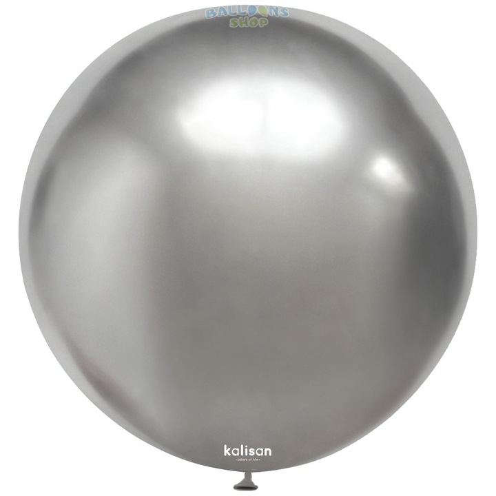 Balon Jumbo Latex 60cm Silver Mirror 5002 12450026