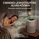 AirBliss™ légtisztító, 3 az 1-ben szűrő HEPA H13, aktív szén, előszűrő, por elleni, antibakteriális, hangulatvilágítás, érintőképernyő, 3 üzemmód, alvó mód, automata mód, időzítő, automatikus kikapcsolás, hordozható, csendes, fehér