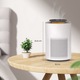 AirBliss™ légtisztító, 3 az 1-ben szűrő HEPA H13, aktív szén, előszűrő, por elleni, antibakteriális, hangulatvilágítás, érintőképernyő, 3 üzemmód, alvó mód, automata mód, időzítő, automatikus kikapcsolás, hordozható, csendes, fehér