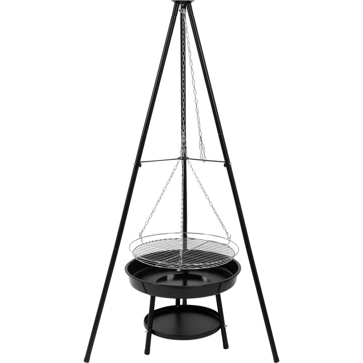 Gratar suspendat pe trei picioare Lund, 46cm