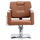 Calissimo, Scaun de coafat Brado hidraulic rotativ pentru salonul de coafura Suport cromat scaun de coafor, 1-FF-006001