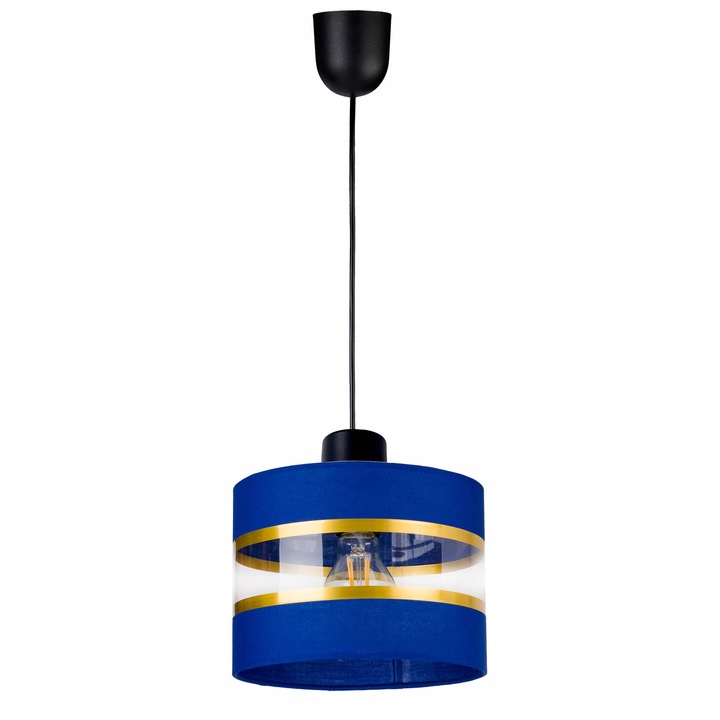 Függőlámpa, Hengeres Lámpabúra, 1xE27, 20cm Átmérő, Modern Design