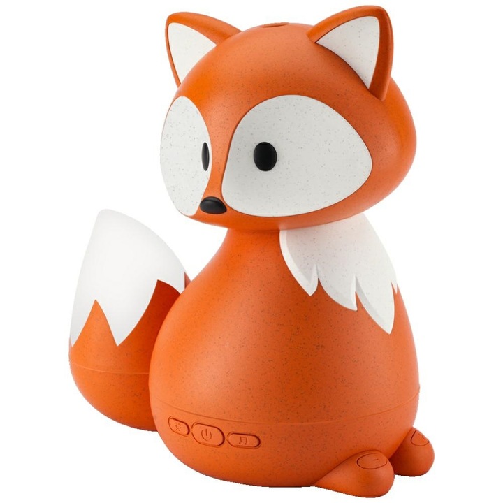 Natural Origin Fox légpárásító, aroma funkcióval, 95ml, 4 óra üzemidő, narancssárga