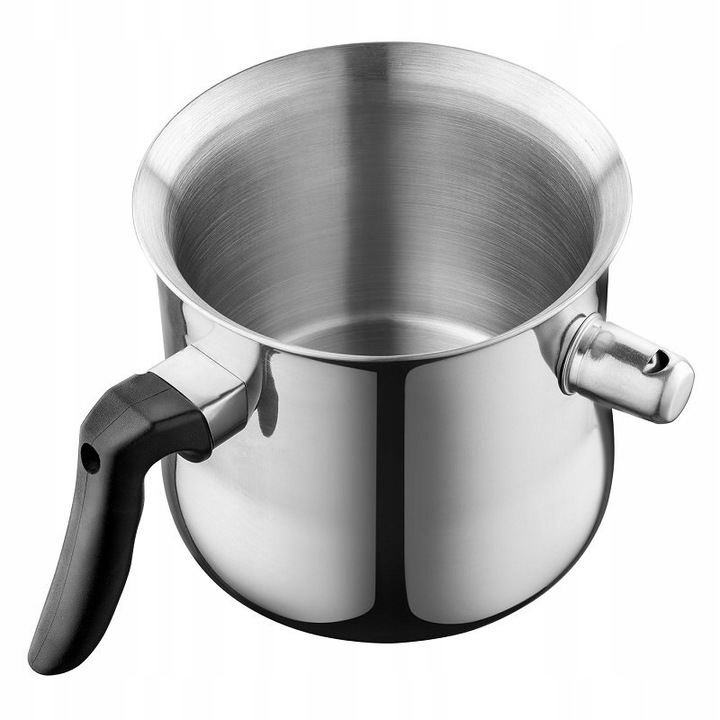 Oala Florina Mario Inox 1.5L cu Apasator pentru Lapte