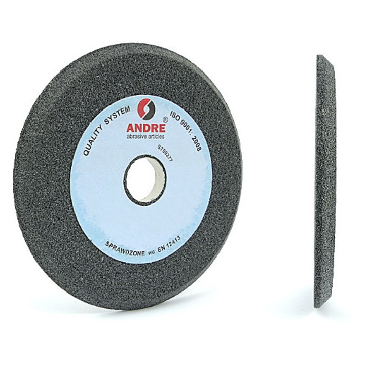 Piatra slefuire 125x8x20mm, profilata, tip 1C, electrocorindon