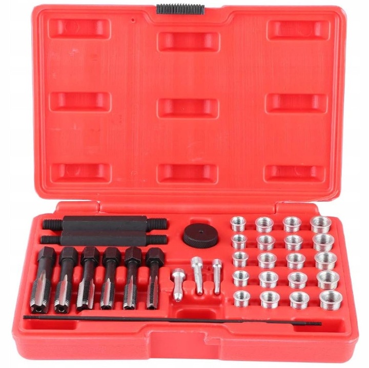 Set Reparatie Filete Bujii 33 Piese - Scule Profesionale