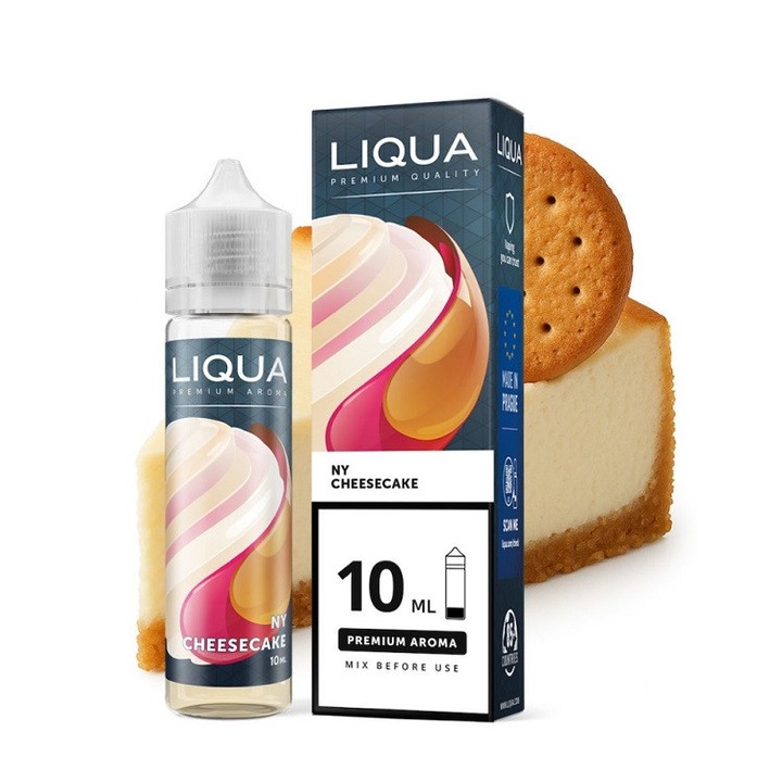 Aroma Longfill Tigara Electronica Liqua, 10ml - NY Cheesecake