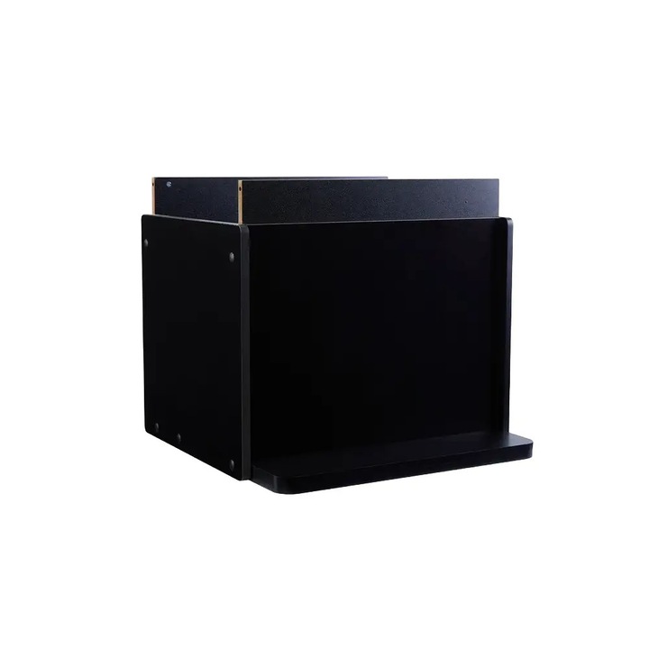 Повдигач за вертикални конзоли Slim Edition ARCADE1UP, лесен за сглобяване, здрава структура, ретро стил, удобен, насърчава правилна стойка, подобрява зрителното поле, сигурна платформа, идеален за конзоли Slim Edition/SE, черен