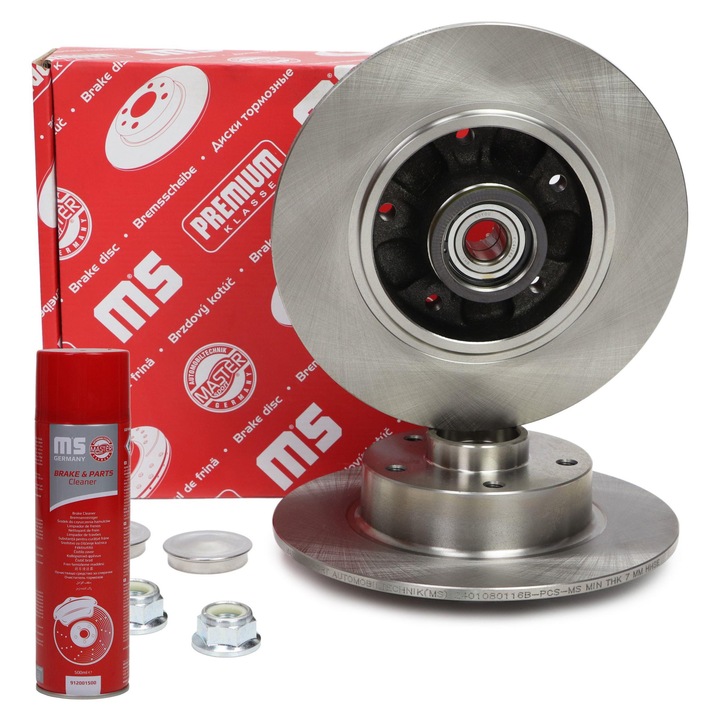 Master-Sport féktárcsa készlet, 260x86, 5 lyuk, 2 darab