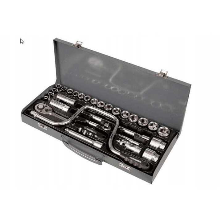 Set Chei Tubular PROLINE 1/2" 28 Piese 8-32mm
