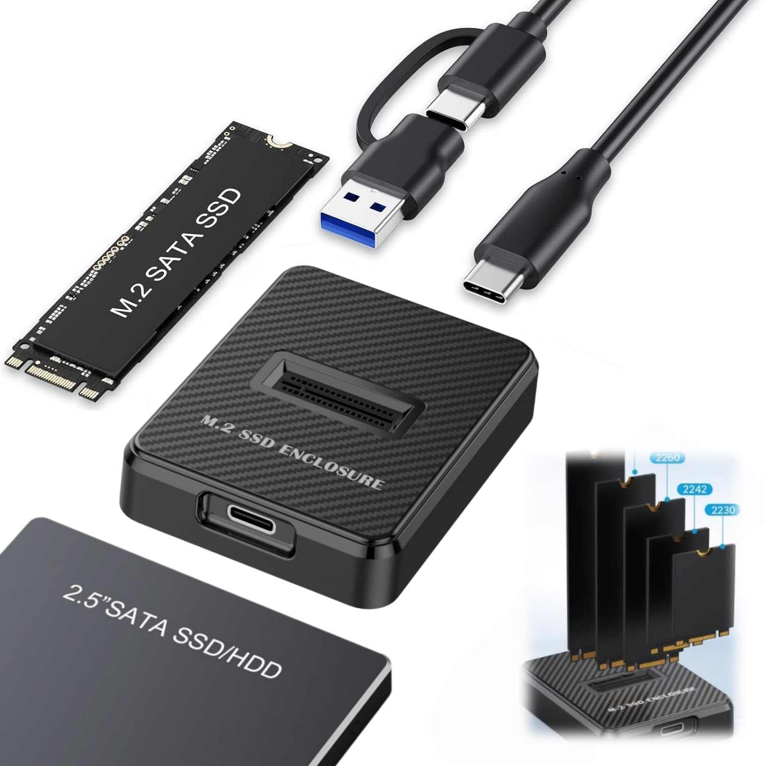 Card adaptor NVME SSD la M.2 Key AE, Mmgoqqt, instalare verticala