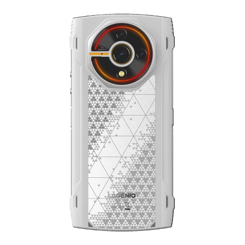 Telefon Mobil LAGENIO Panther 2 Pro, Alb, 4G, 6.7" HD+ 120Hz, 24GB RAM (8GB + 16GB Extensibili), 256GB ROM, 50MP, Android 15, Unisoc T7250, Lumini RGB, NFC, OTG, 5150mAh, 18W, Dual SIM