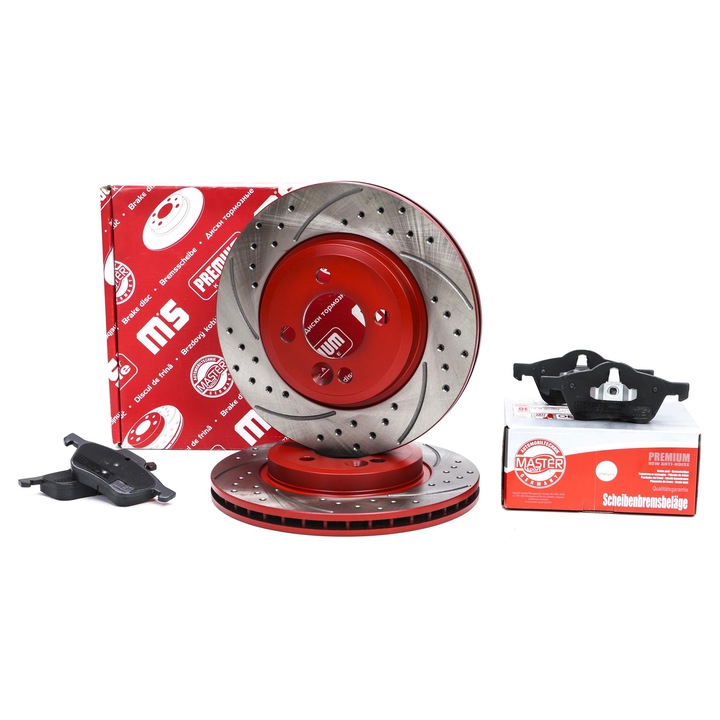 Master-Sport féktárcsa és fékbetét készlet MINI (R50, R53) és MINI Cabriolet (R52) modellekhez, szellőztetett, 276mm, 22mm